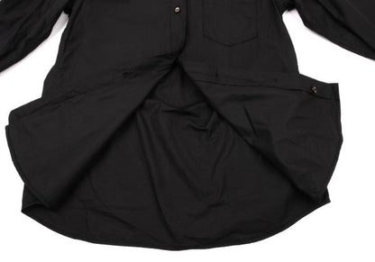 JILSANDER Cotton Basic Button-Up Shirt Black Size 36