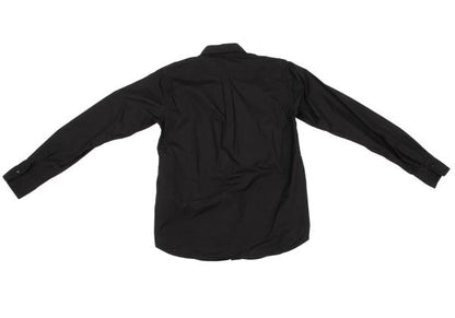 JILSANDER Cotton Basic Button-Up Shirt Black Size 36