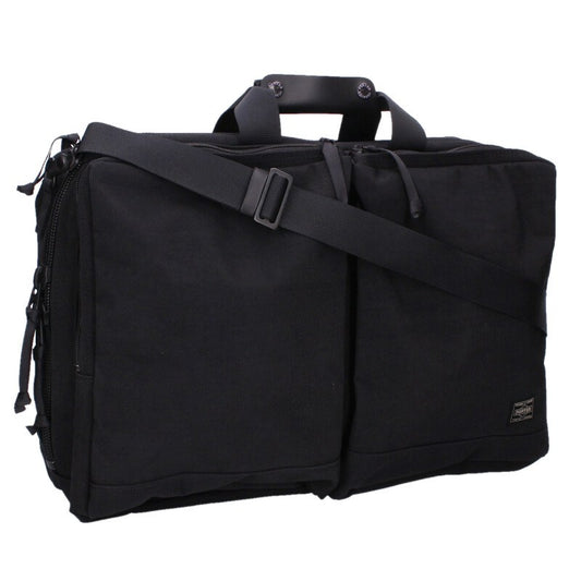 PORTER EINS Nylon 2-Way Briefcase Black Size ONE SIZE