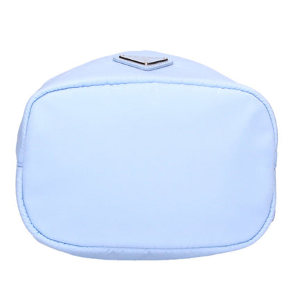 Prada Re-Nylon Triangle Logo Pouch Light Blue