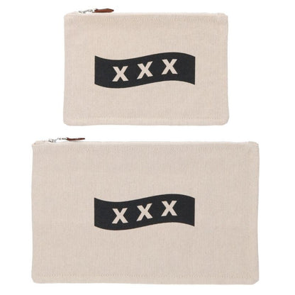 GOD SELECTION XXX Cotton Logo Print Pouch Size ONE SIZE