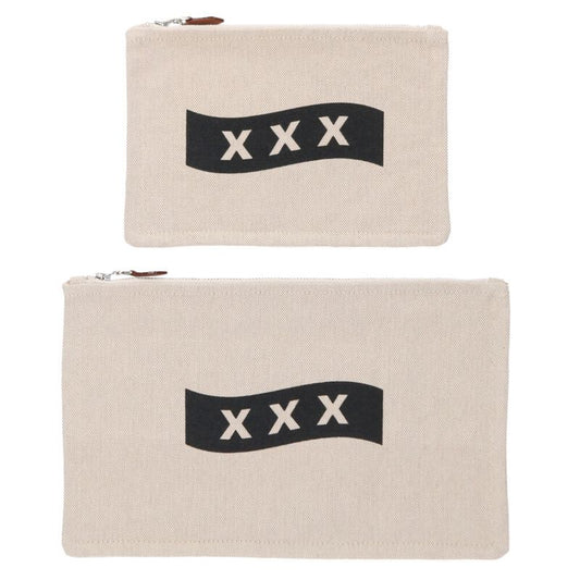 GOD SELECTION XXX Cotton Logo Print Pouch Size ONE SIZE