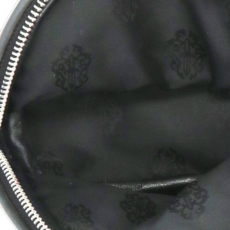 Chrome Hearts Dagger Zip Cosmetic Pouch Blue Size ONE SIZE