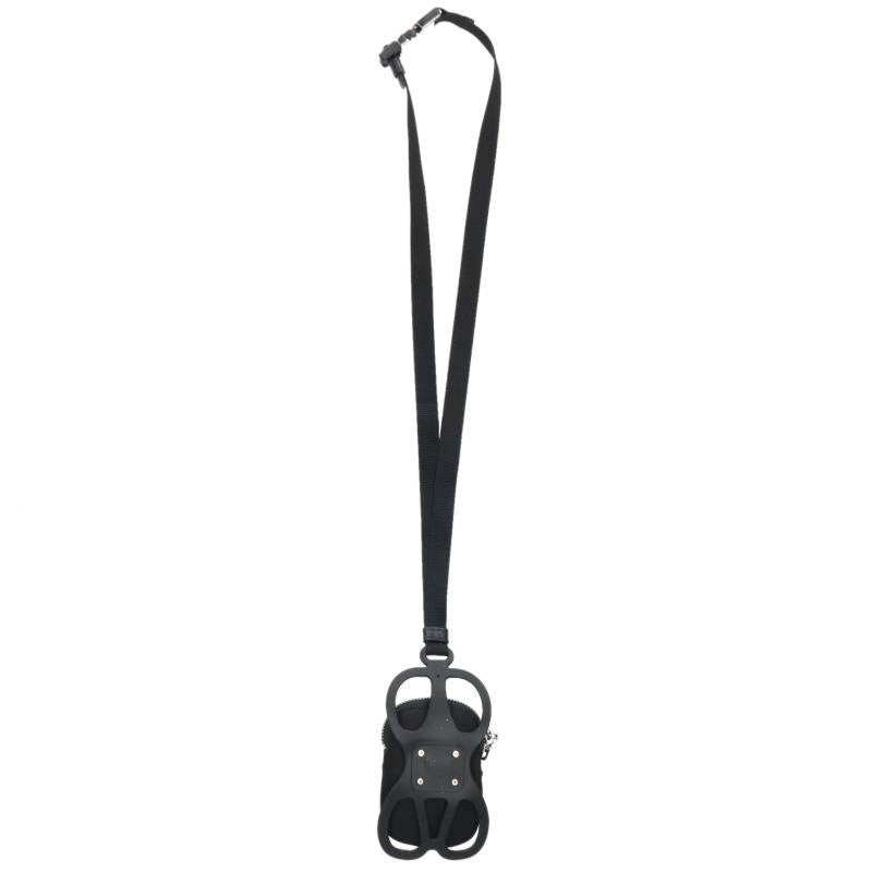 PRADA Re-Nylon Strap Phone Pouch Black Size ONE SIZE