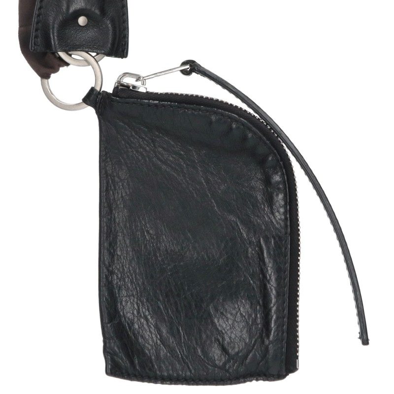 Rick Owens Leather Pouch Black Size ONE SIZE