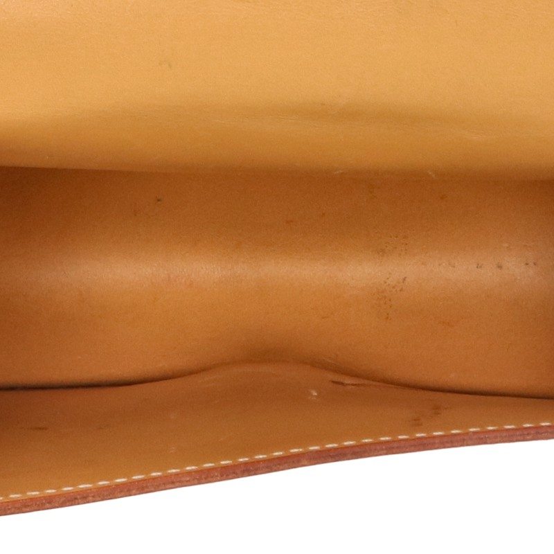 HERMES R Stamp H Buckle Leather Pouch Size ONE SIZE