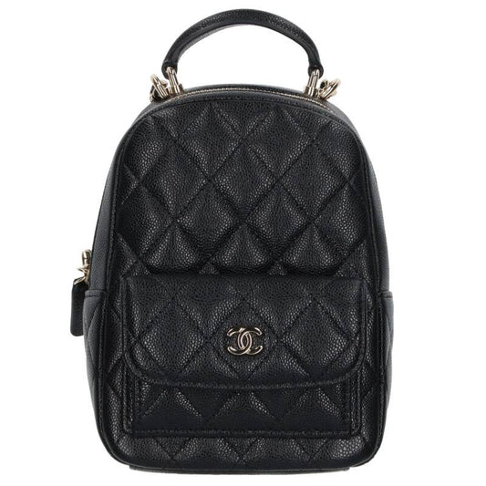 CHANEL Matelassé Caviar Chain Mini Backpack Size ONE SIZE