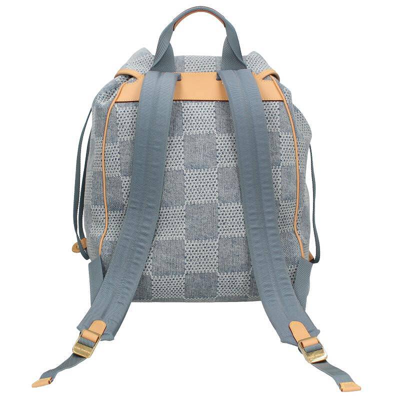 LOUISVUITTON 24AW N40708 Montsouris Damier Denim Backpack