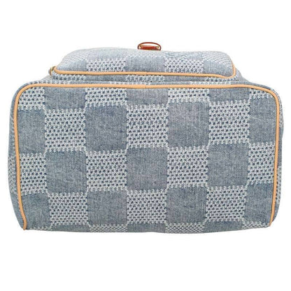 LOUISVUITTON 24AW N40708 Montsouris Damier Denim Backpack