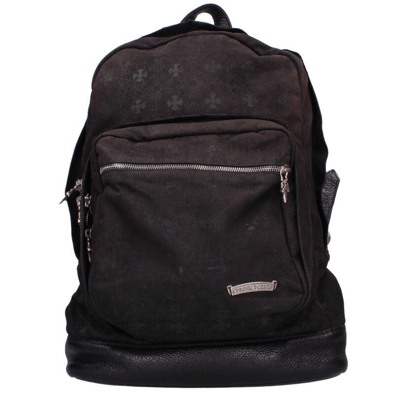 Chrome Hearts CH Plus All-Over Print Denim Backpack Multi
