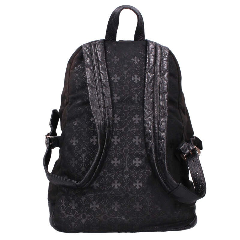 Chrome Hearts CH Plus All-Over Print Denim Backpack Multi