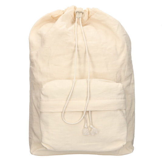 MAY ALSO LIKE Cotton Backpack White