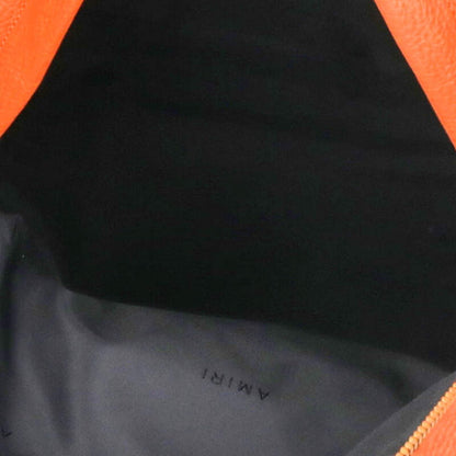 Amiri Leather Backpack Brown One Size