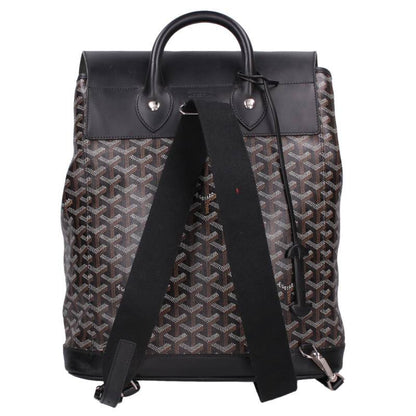 GOYARD Alpin MM PVC Leather Backpack Black Size ONE SIZE