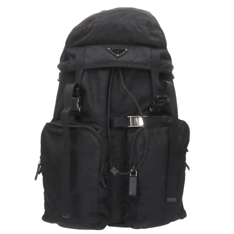 PRADA 2VZ019 Triangle Logo Nylon Backpack Size ONE SIZE