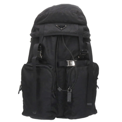 PRADA 2VZ019 Triangle Logo Nylon Backpack Size ONE SIZE
