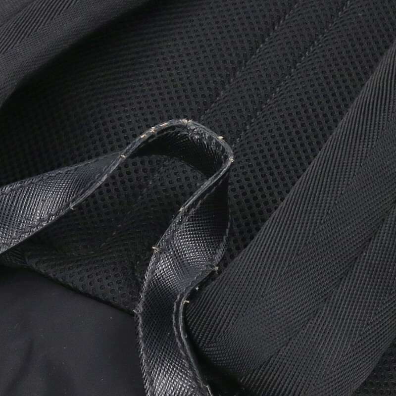 PRADA 2VZ019 Triangle Logo Nylon Backpack Size ONE SIZE