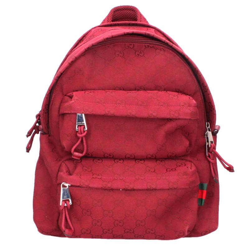 GUCCI 800265 GG All-Over Pattern Backpack Size ONE SIZE