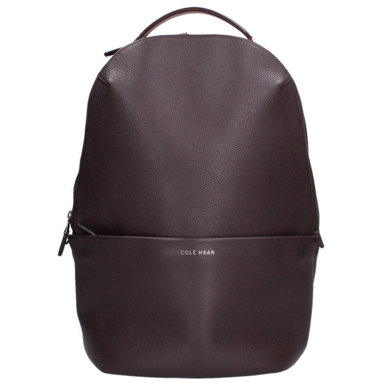 COLE HAAN Triboro Leather Backpack Brown Size ONE SIZE