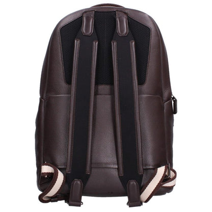 COLE HAAN Triboro Leather Backpack Brown Size ONE SIZE