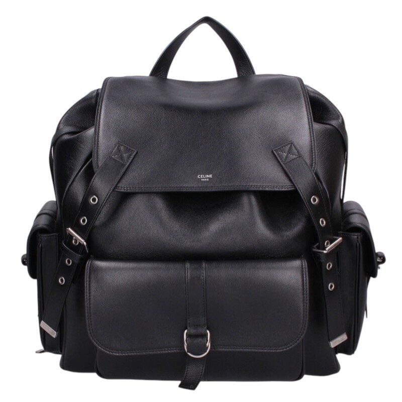 CELINE 111813ET6 Smooth Calfskin Backpack Size ONE SIZE