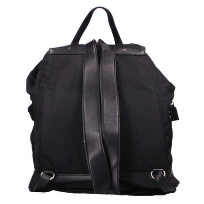 Prada Triangle Logo Nylon Backpack