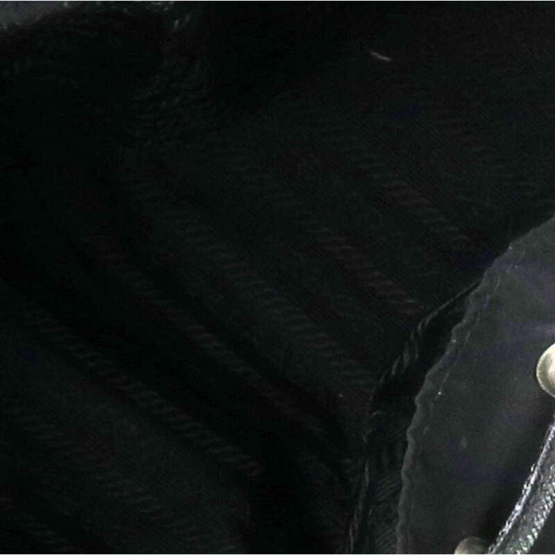 Prada Triangle Logo Nylon Backpack