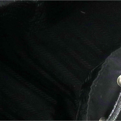 Prada Triangle Logo Nylon Backpack