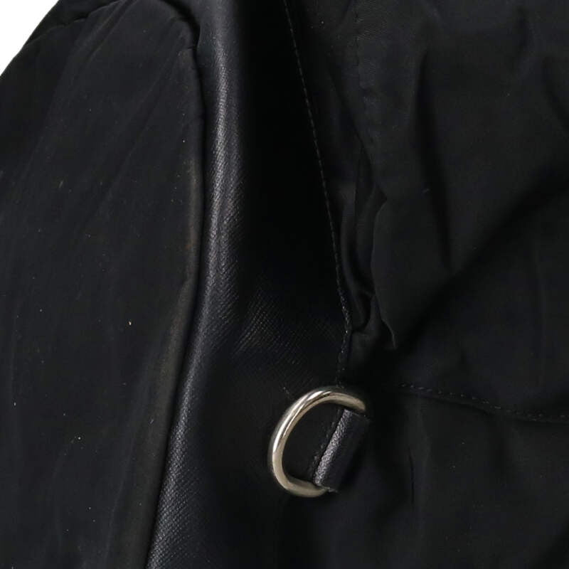 Prada Triangle Logo Nylon Backpack