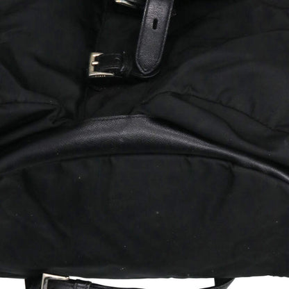 Prada Triangle Logo Nylon Backpack
