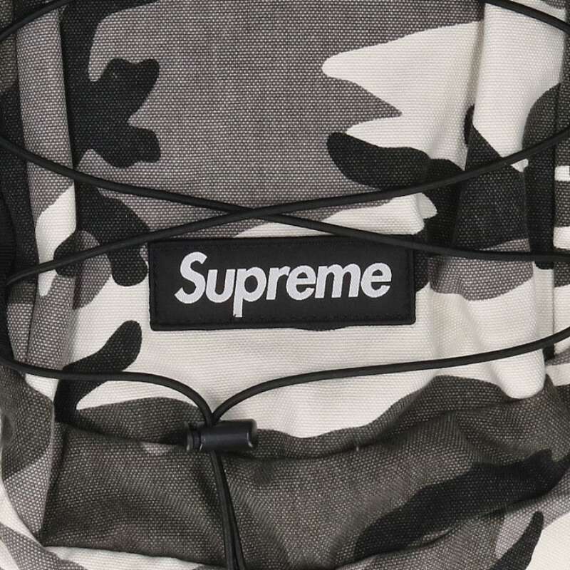 Supreme 25SS Snow Camo Box Logo Backpack Gray Size ONE SIZE