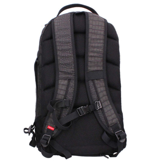 SUPREME 13SS Box Logo Nylon Backpack Gray Size ONE SIZE