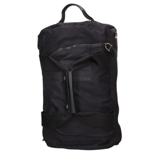 GIVENCHY Nylon Zip-Up Backpack Black Size ONE SIZE