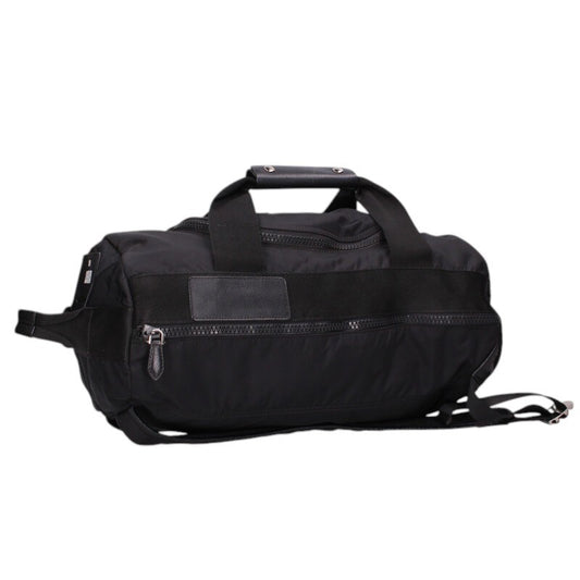 GIVENCHY Nylon Zip-Up Backpack Black Size ONE SIZE