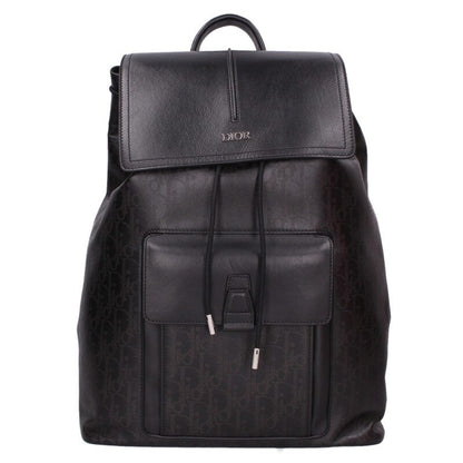 DIOR Oblique All-Over Pattern Rucksack Black Size ONE SIZE