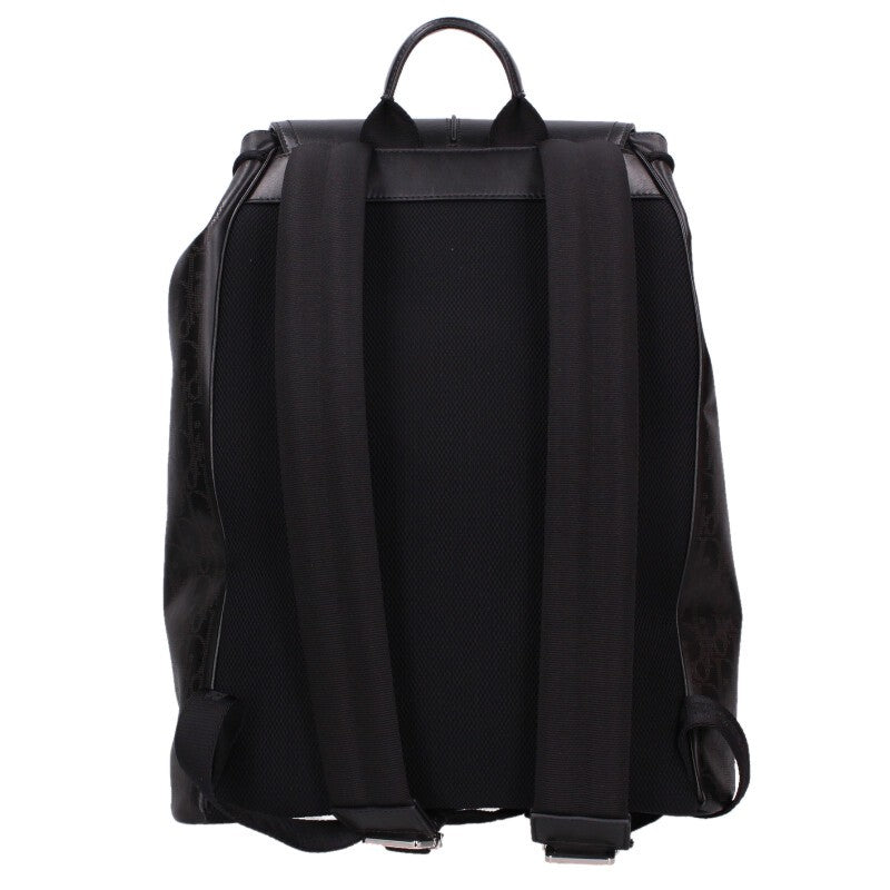 DIOR Oblique All-Over Pattern Rucksack Black Size ONE SIZE