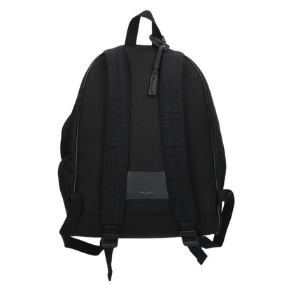 SAINT LAURENT PARIS Nylon Leather Backpack Size ONE SIZE