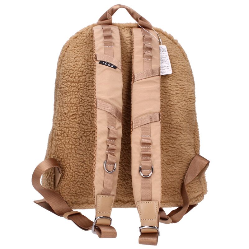 DSQUARED2 ICON Boa Backpack Beige Size ONE SIZE