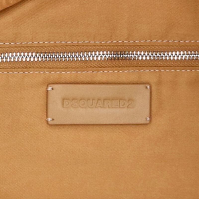 DSQUARED2 ICON Boa Backpack Beige Size ONE SIZE