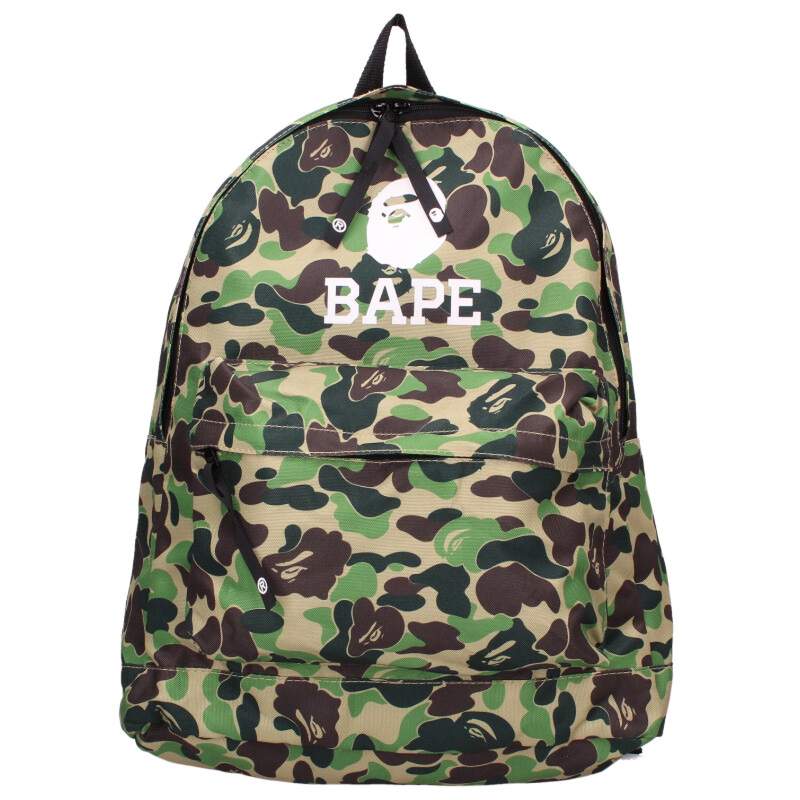 A BATHING APE ABC CAMO DAYPACK Nylon Backpack Size ONE SIZE