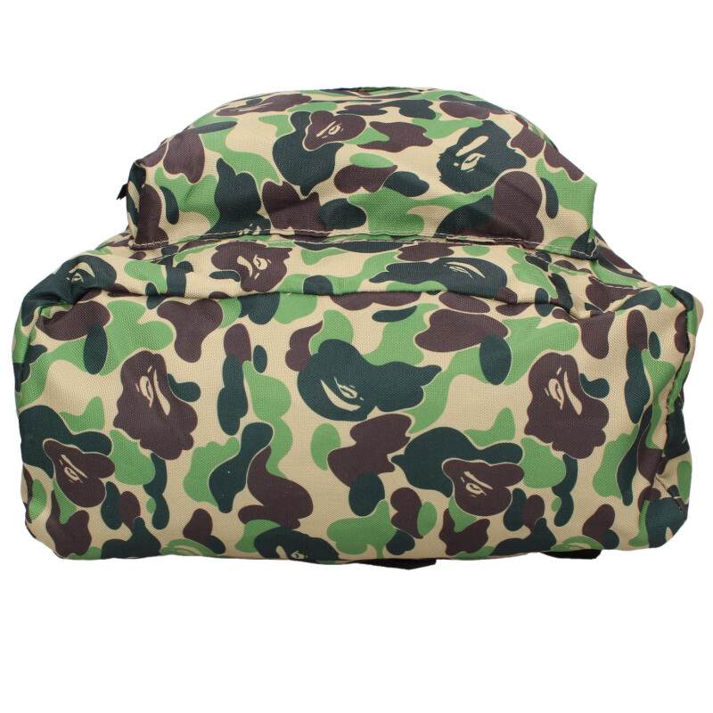 A BATHING APE ABC CAMO DAYPACK Nylon Backpack Size ONE SIZE