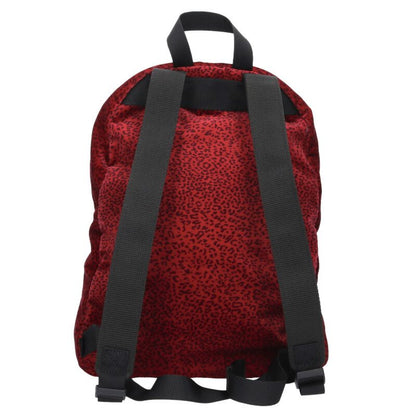 SUPREME Velvet Backpack w/ Pin Badge Red Size ONE SIZE