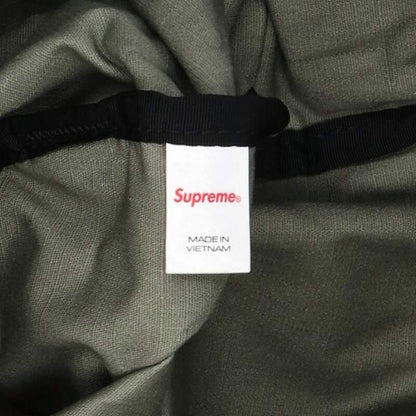 SUPREME Velvet Backpack w/ Pin Badge Red Size ONE SIZE
