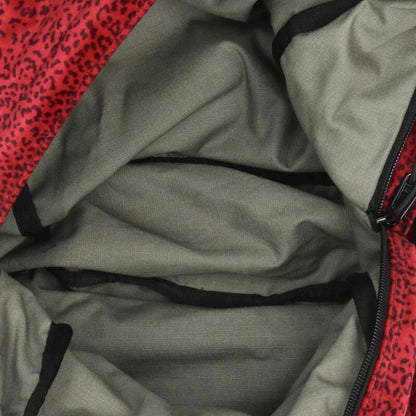 SUPREME Velvet Backpack w/ Pin Badge Red Size ONE SIZE