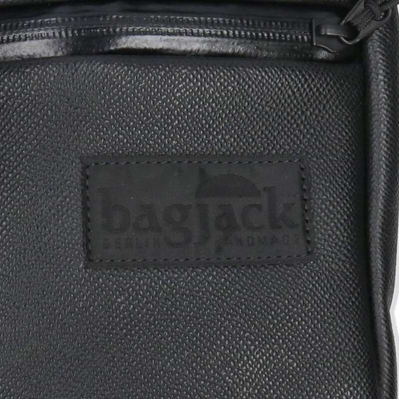 BAGJACK Daypack S Leather Backpack Black Size ONE SIZE