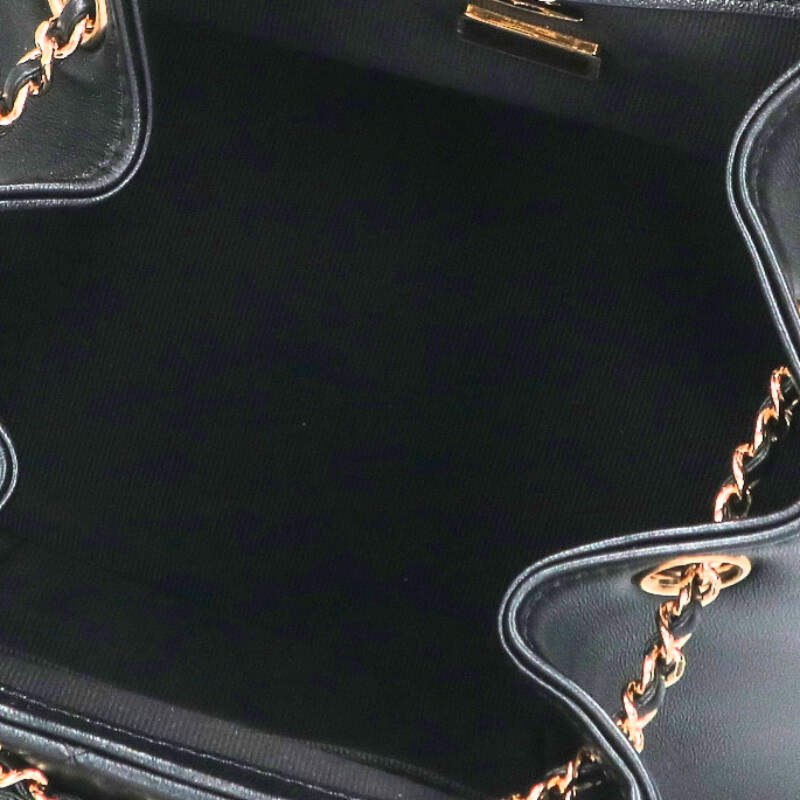 CHANEL Matelasse Coco Mark Lambskin Backpack Size ONE SIZE