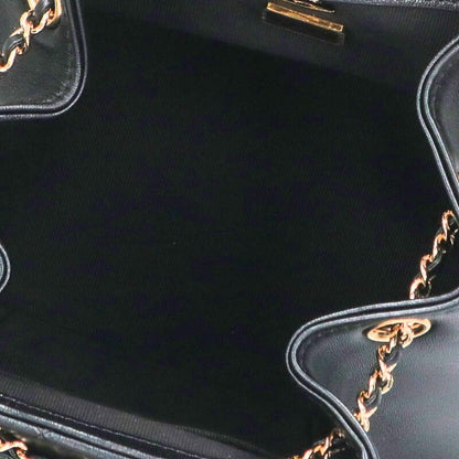 CHANEL Matelasse Coco Mark Lambskin Backpack Size ONE SIZE