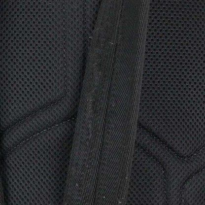 PRADA Re-Nylon Triangle Plate Backpack Black Size ONE SIZE