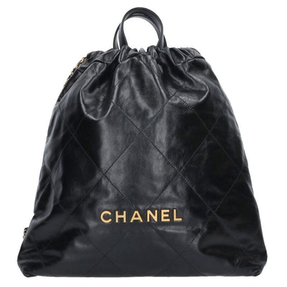 CHANEL 22 Large Shiny Calfskin Daypack Size ONE SIZE