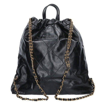 CHANEL 22 Large Shiny Calfskin Daypack Size ONE SIZE